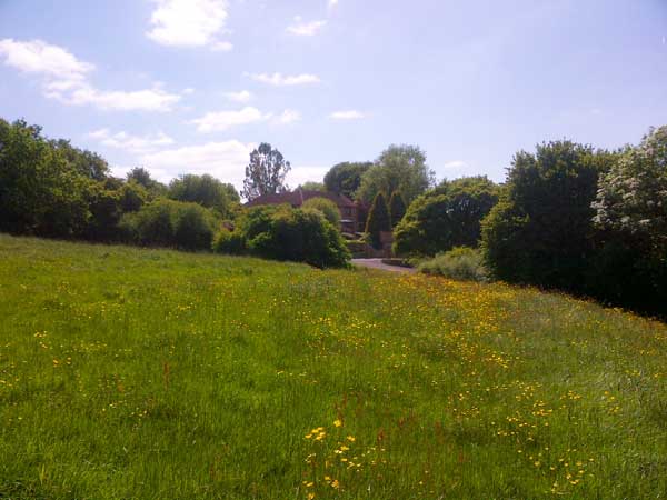 the setting of Belfry House (centre)